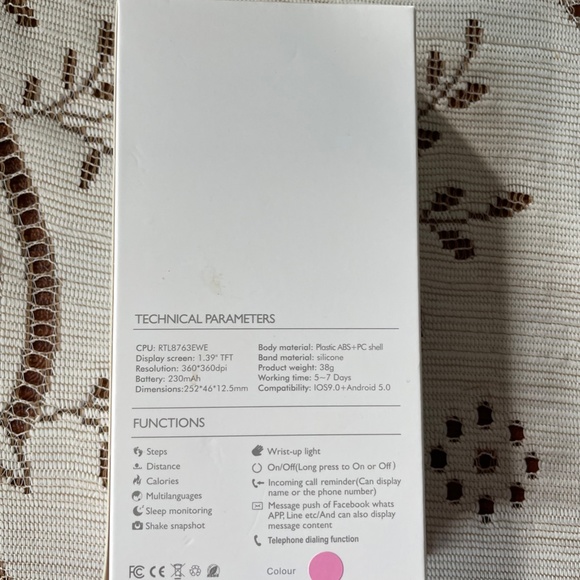 SMT4  Smartwatch - Pink NWOT main image 6